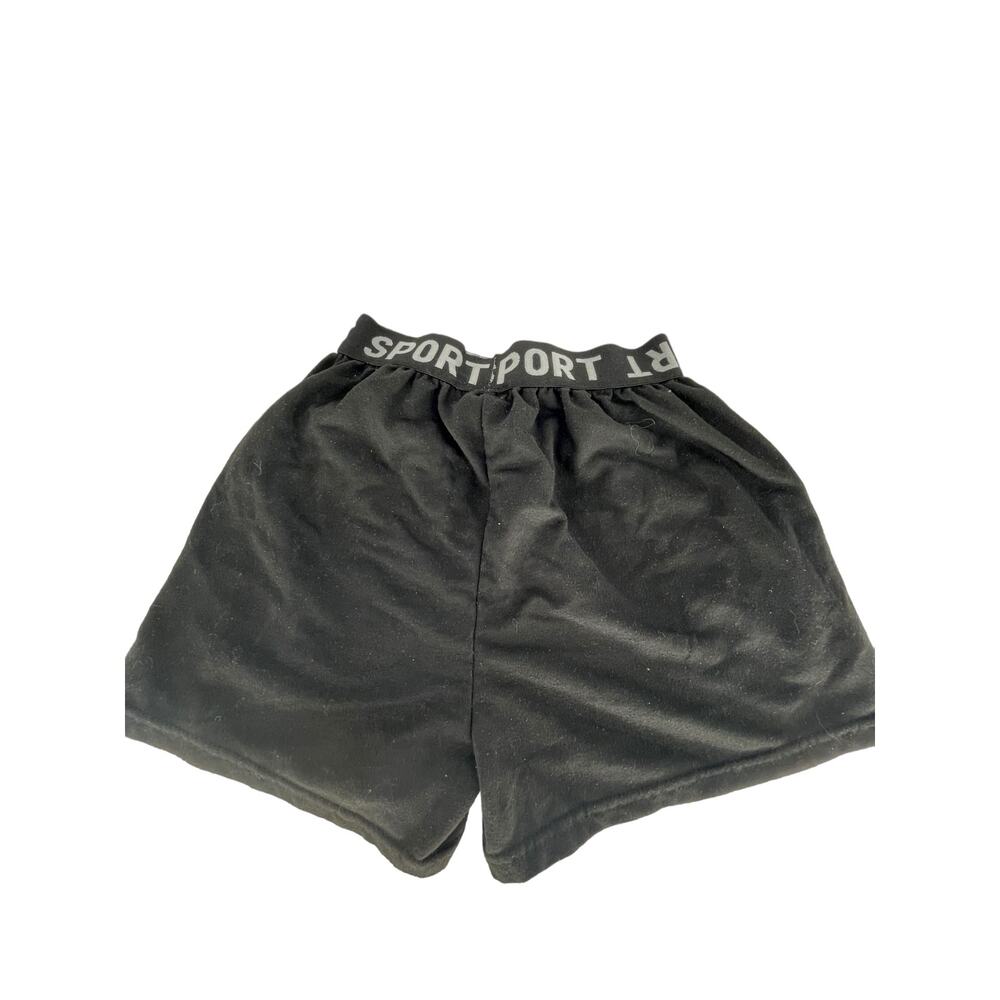 C-Mode Black Sport Athletic Logo Shorts Women's Size Small - Picture 3 of 5